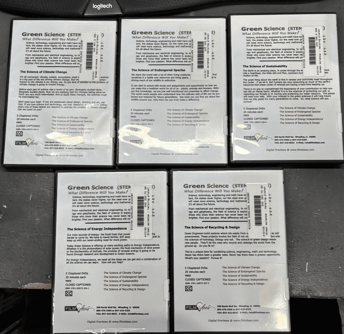 GREEN SCIENCE SECONDARY LEVEL HELPING PLANET EARTH DVDs - Thumbnail 2