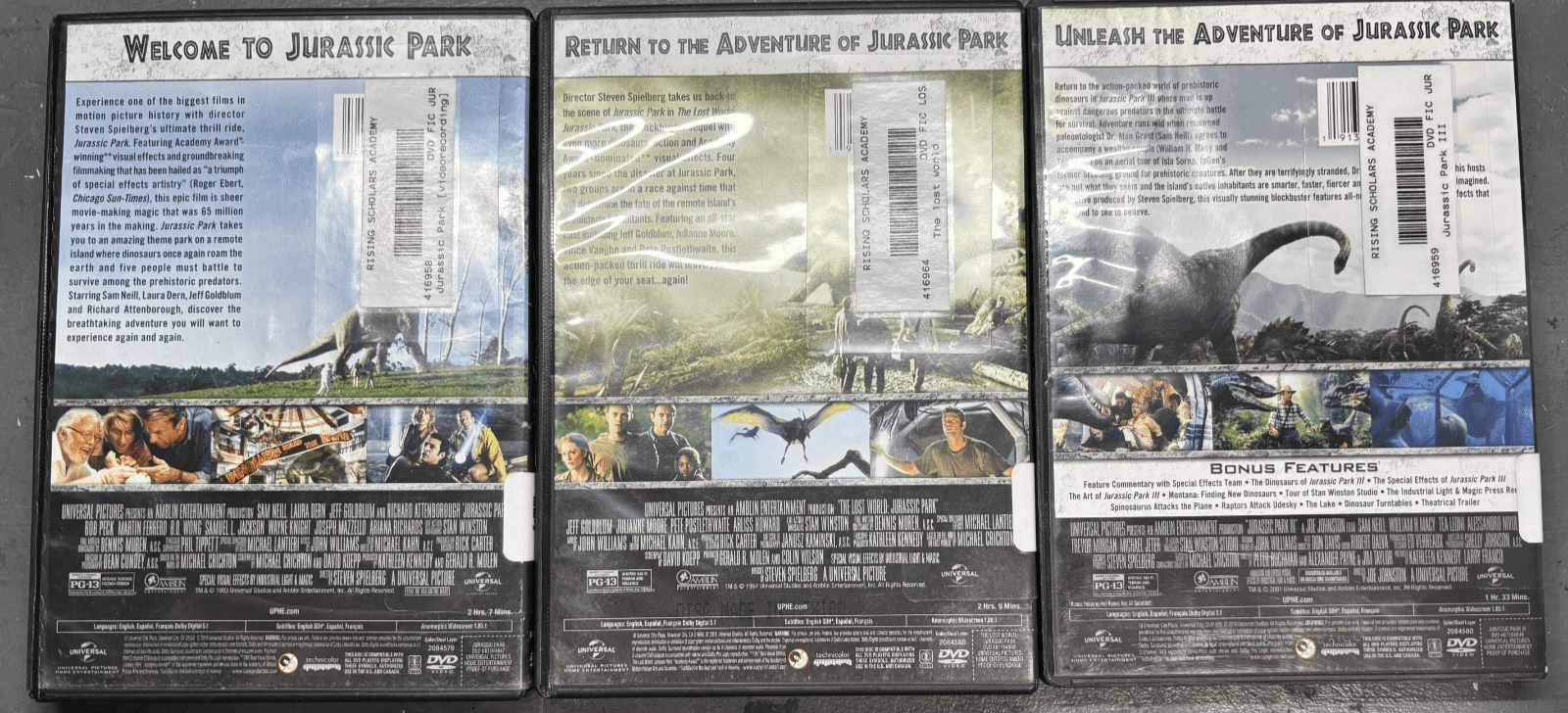 Jurassic Park Trilogy (DVD) - Thumbnail 2