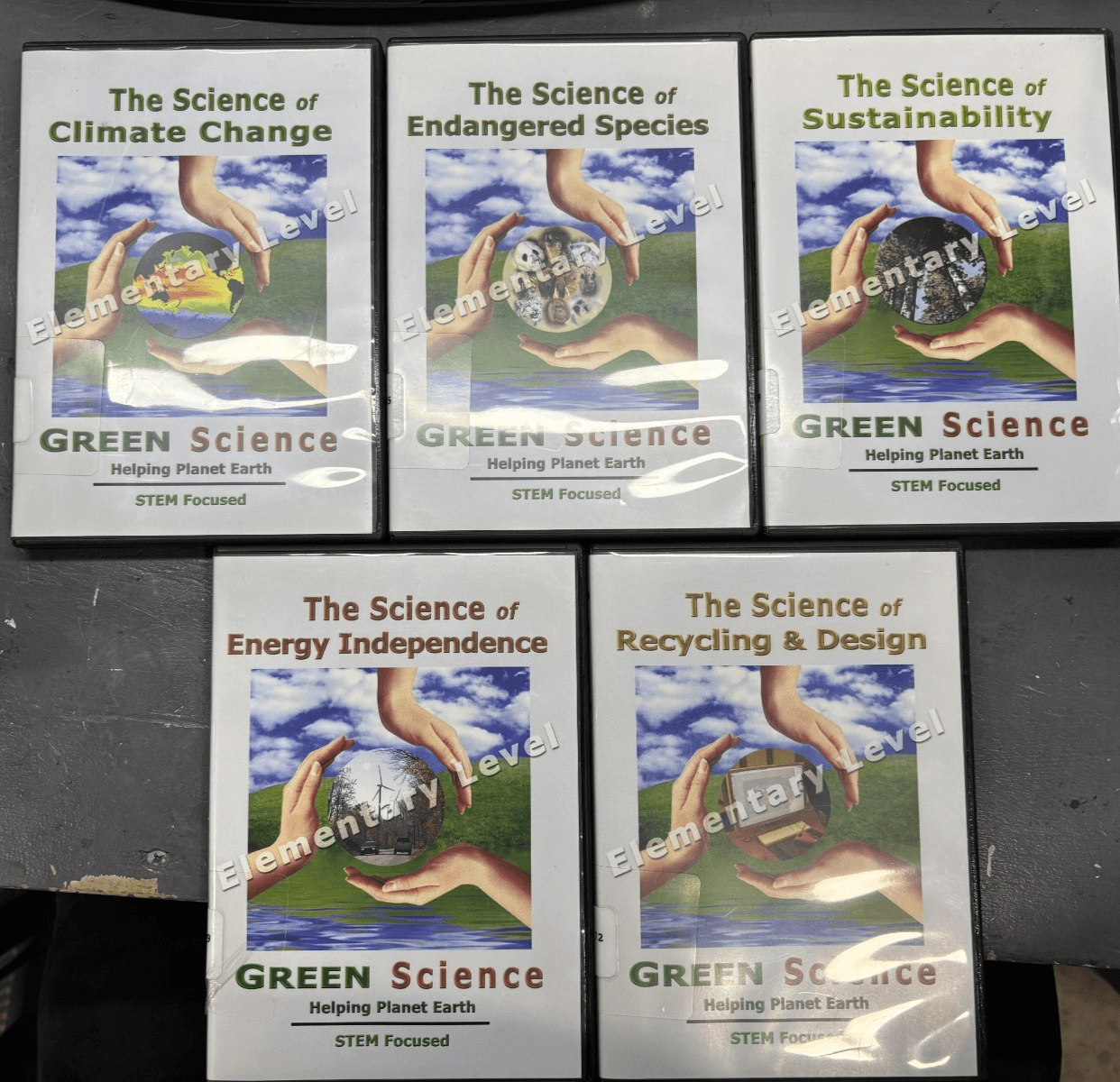 GREEN SCIENCE SECONDARY LEVEL HELPING PLANET EARTH DVDs - Image 1