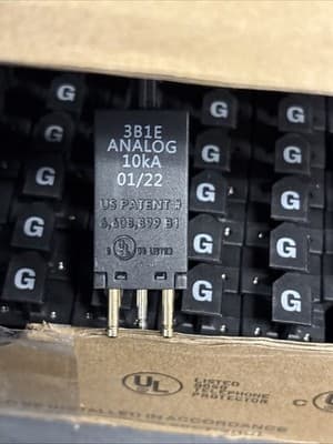 New In Box Circa Telecom 3B1E 100 Unit Analog 350V 5-Pin Gas Modules - Thumbnail 3