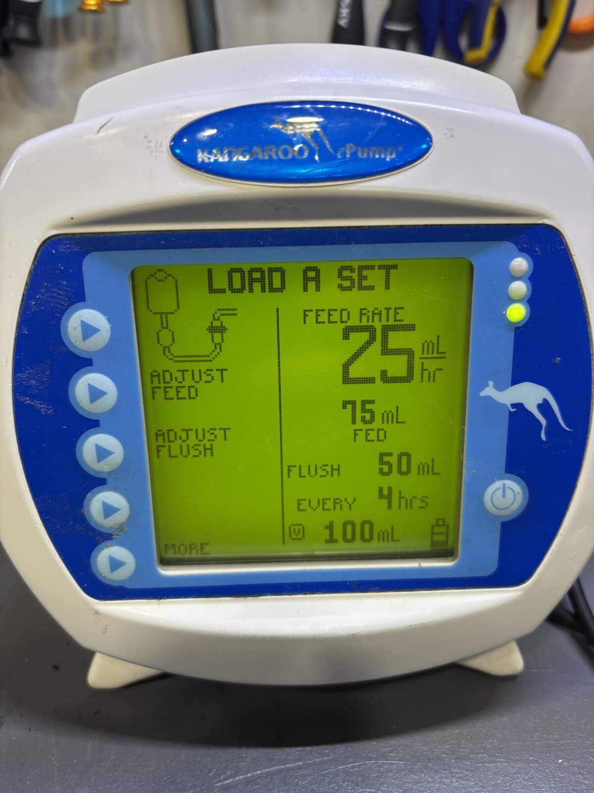 LOT-8 COVIDIEN KANGAROO EPUMPS ,POWER-ON **READ** - Thumbnail 5