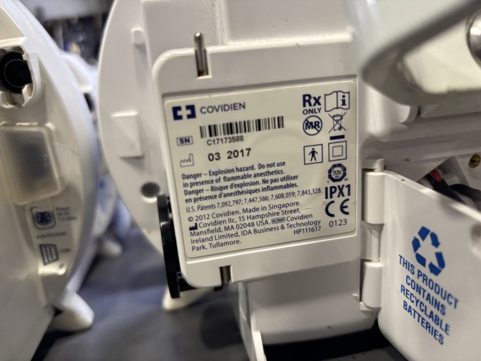 LOT-8 COVIDIEN KANGAROO EPUMPS ,POWER-ON **READ** - Thumbnail 13