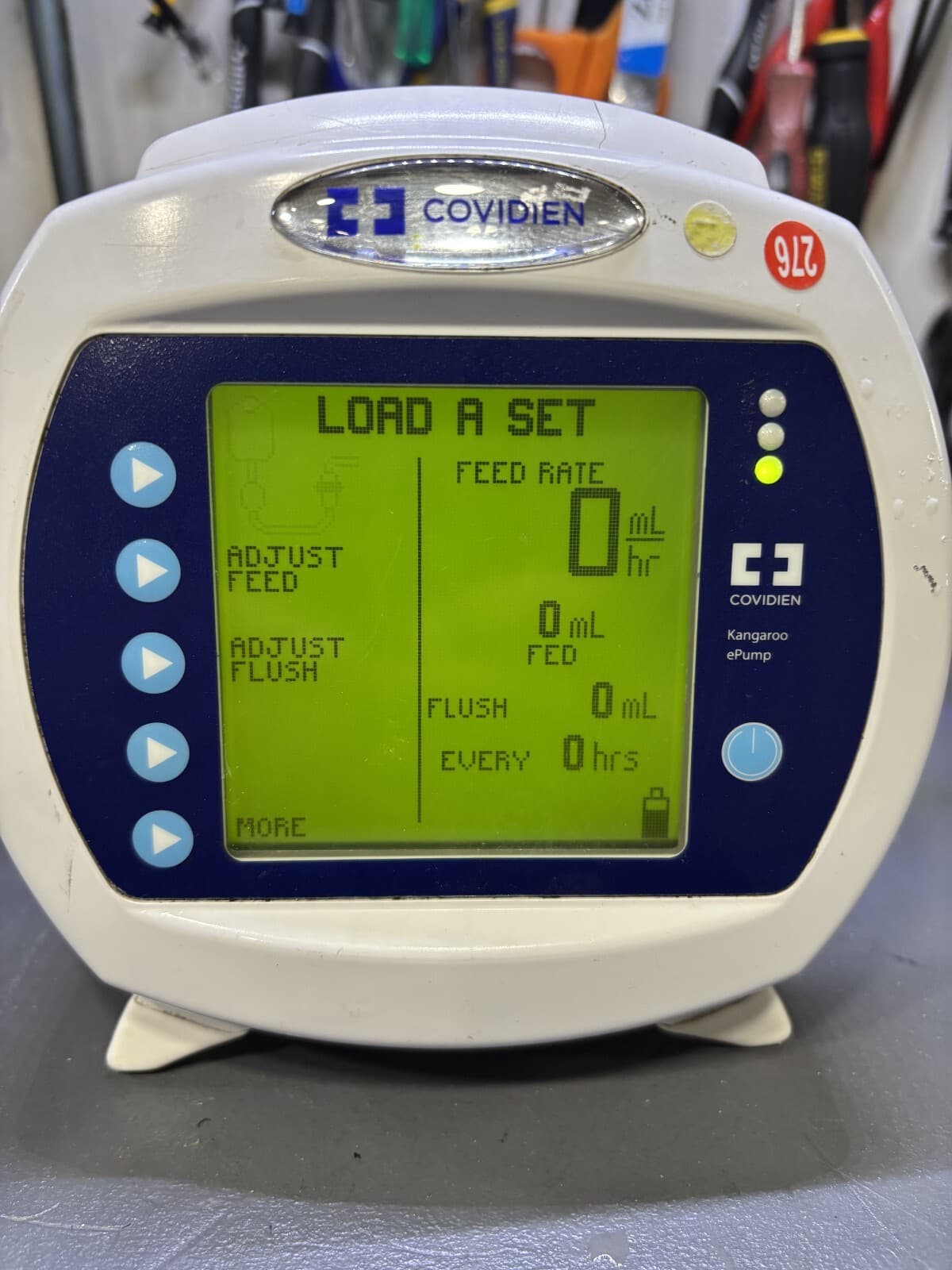 LOT-8 COVIDIEN KANGAROO EPUMPS ,POWER-ON **READ** - Thumbnail 8