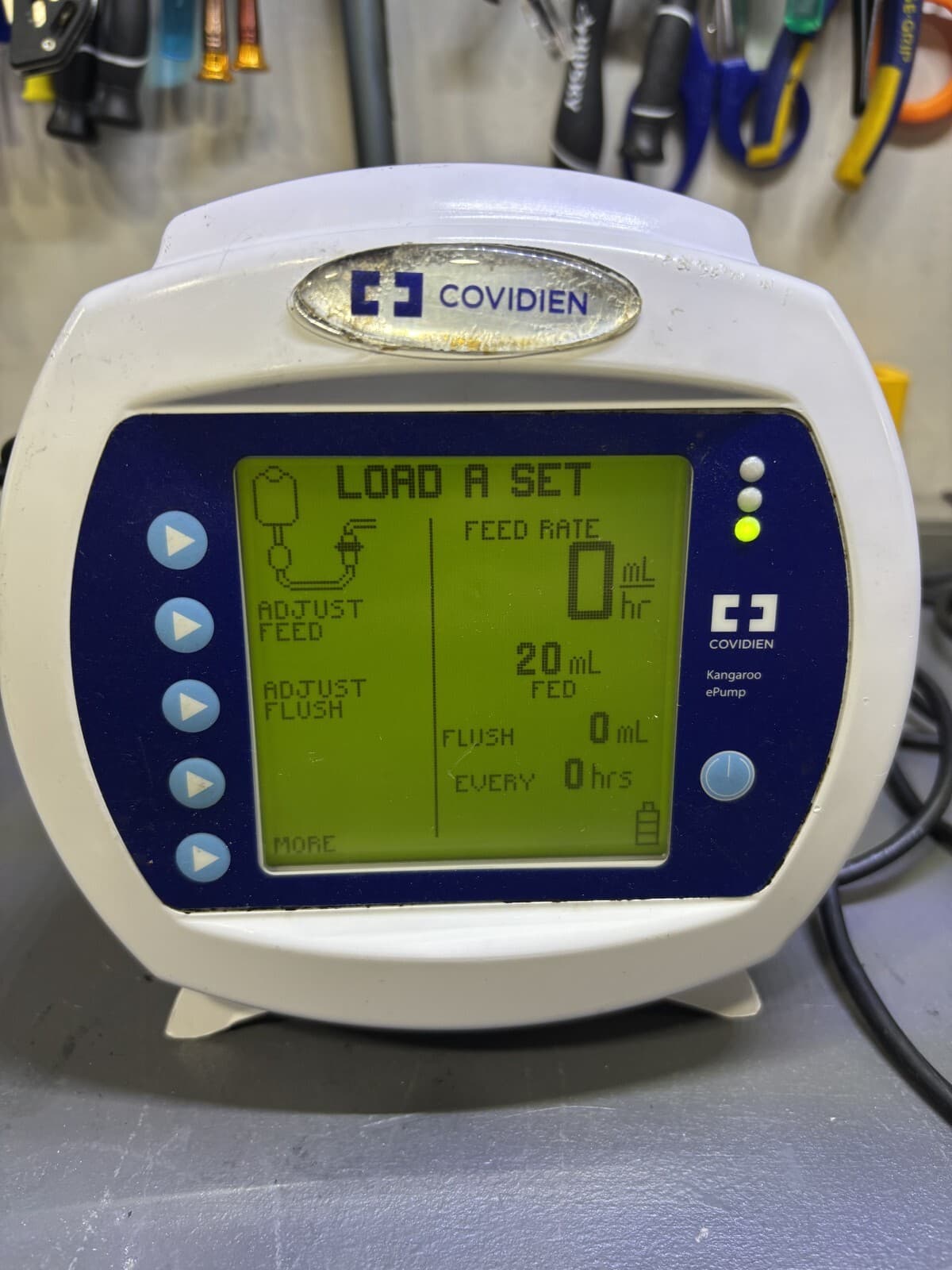 LOT-8 COVIDIEN KANGAROO EPUMPS ,POWER-ON **READ** - Thumbnail 6