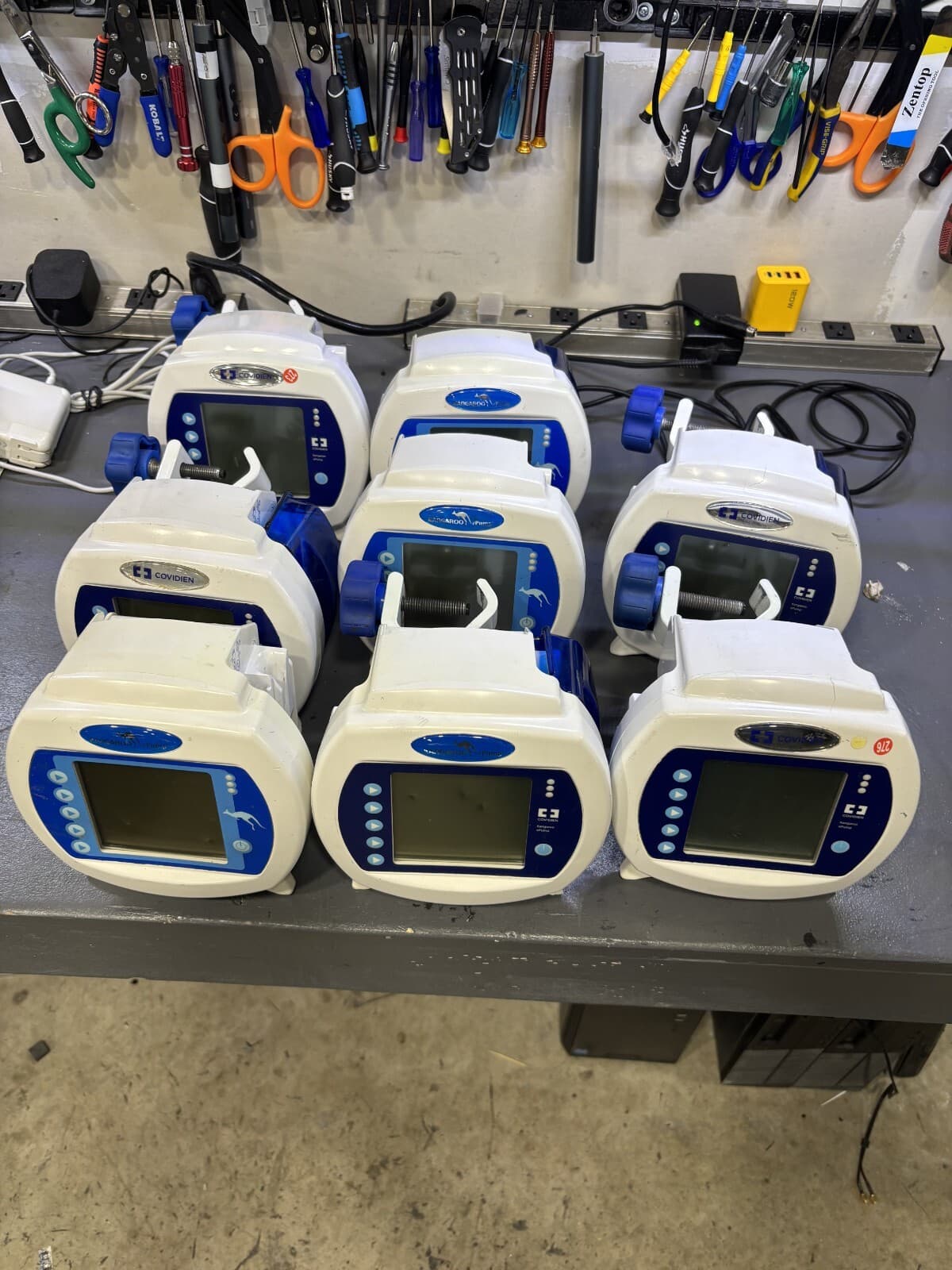 LOT-8 COVIDIEN KANGAROO EPUMPS ,POWER-ON **READ** - Thumbnail 15