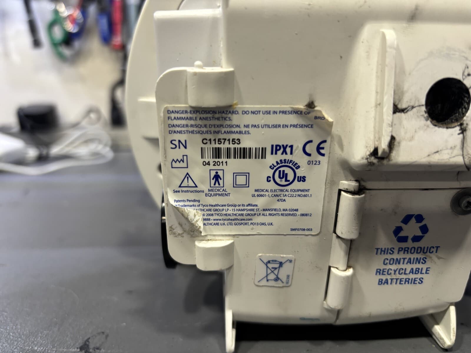 LOT-8 COVIDIEN KANGAROO EPUMPS ,POWER-ON **READ** - Thumbnail 9