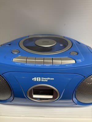 Hamilton Buhl Portable Bluetooth CD Player with Casssette Recorder and FM Radio - Image 1