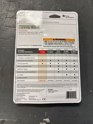 To-30xa Calculator Brand New - Thumbnail 3