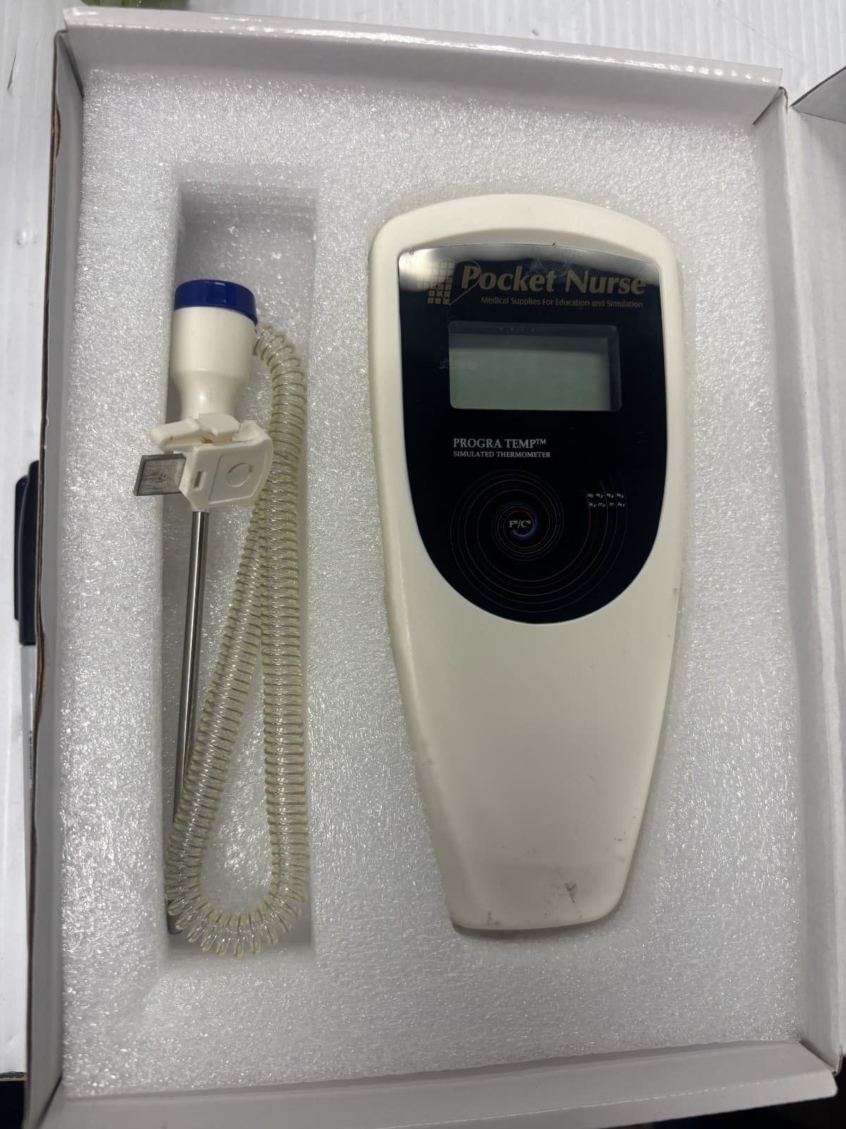Pocket Nurse Progra-Temp Simulated Thermometer Education Simulation - Image 1
