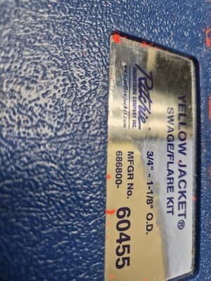 Yellow Jacket Flaring / Swaging Kit #60455 - Thumbnail 5