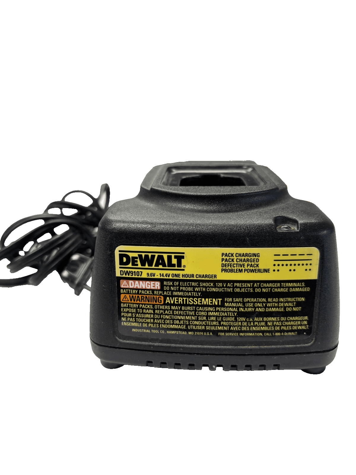 Genuine Dewalt 12V XR Battery (DW9071) and Charger (DW9107) | 9.4V - 14.4V - Image 1