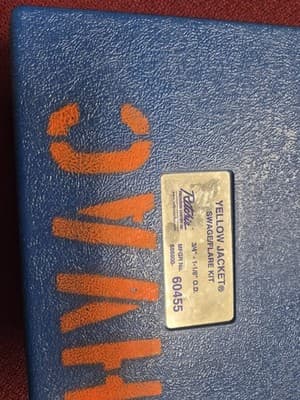 Yellow Jacket Flaring / Swaging Kit #60455 - Thumbnail 2