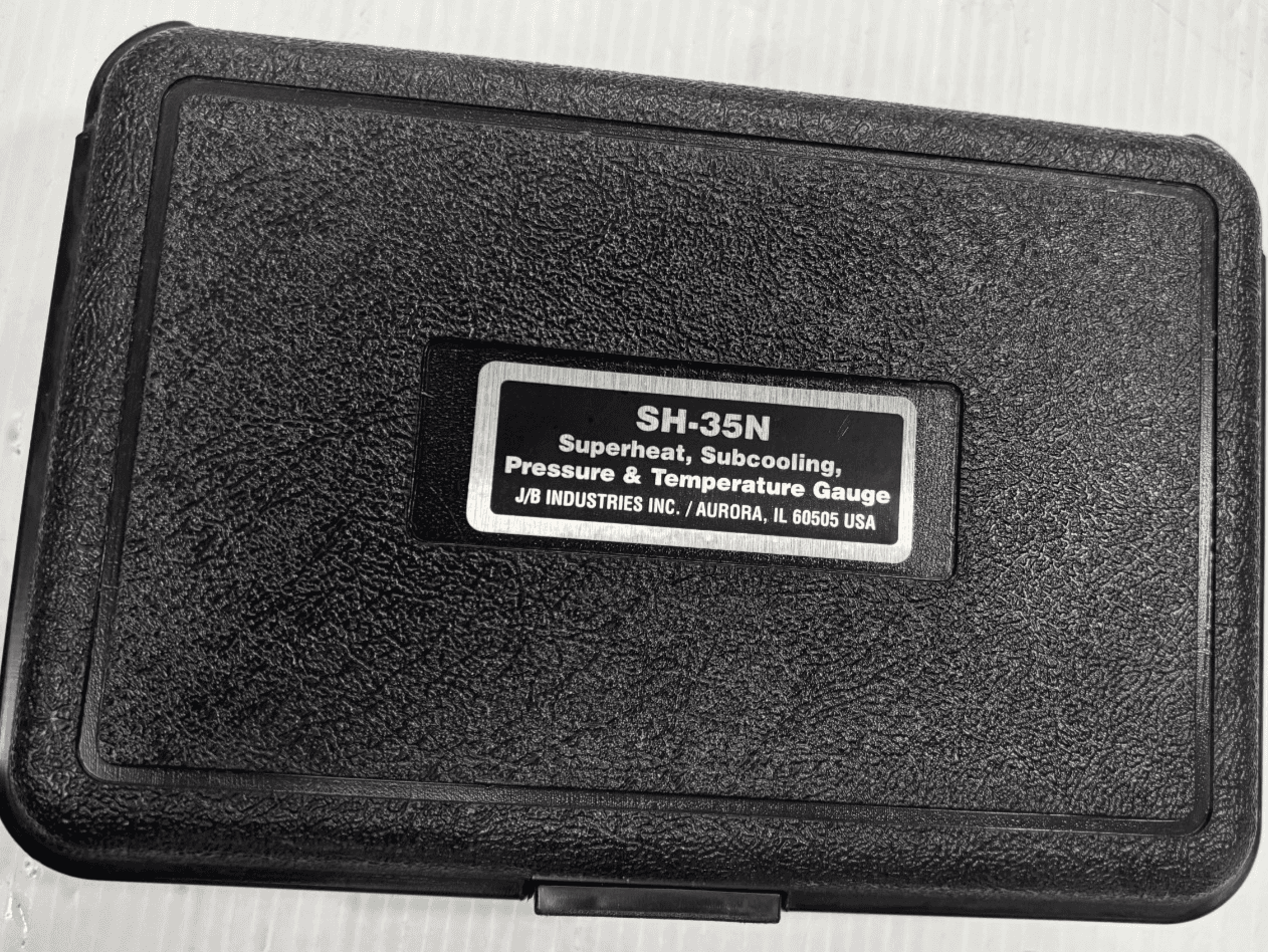 JB Industries SH-35N Superheat-Subcooling Pressure/Temperature Gauge EUC - Image 1