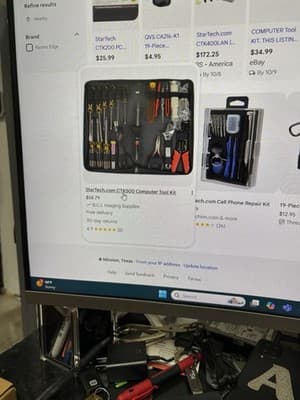 StarTech.com CTK500 19 Piece PC Computer Tool Kit with Carrying Case - Image 1