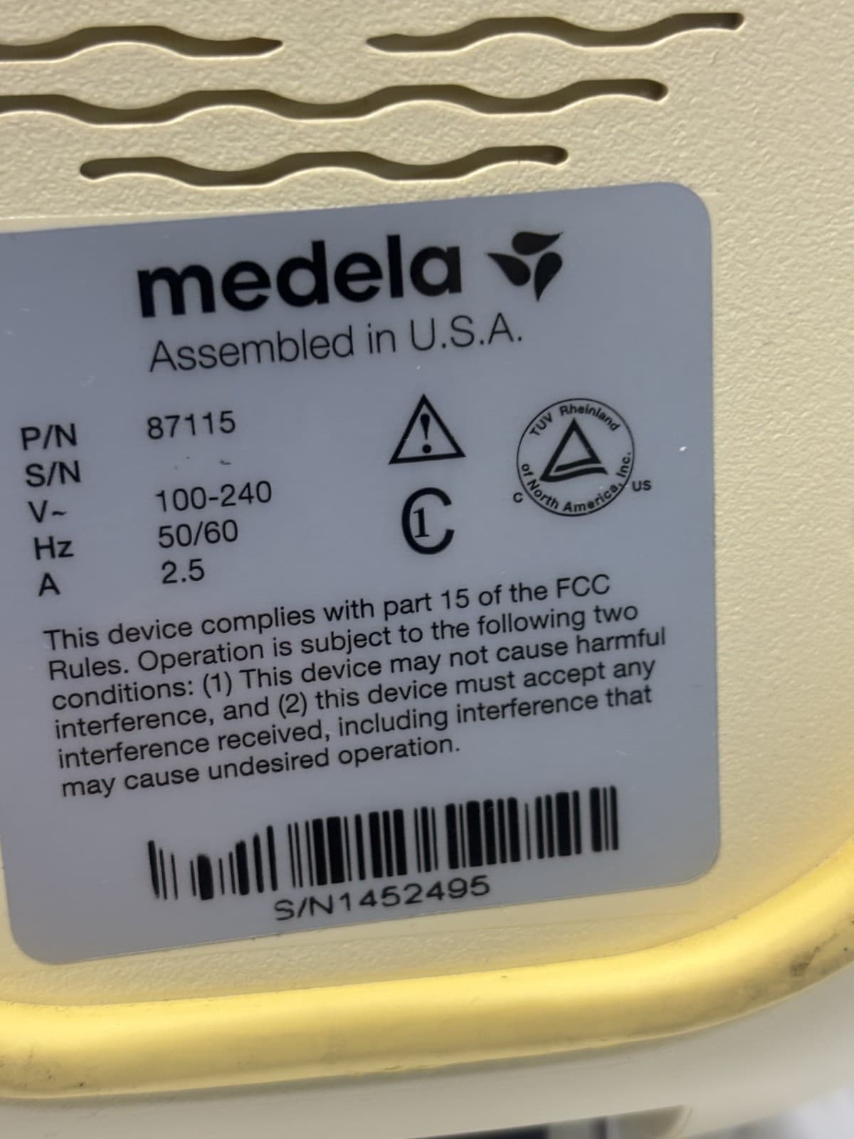 Medela Digital Waterless Milk warmer Defroster 87115 with power cord - Thumbnail 4