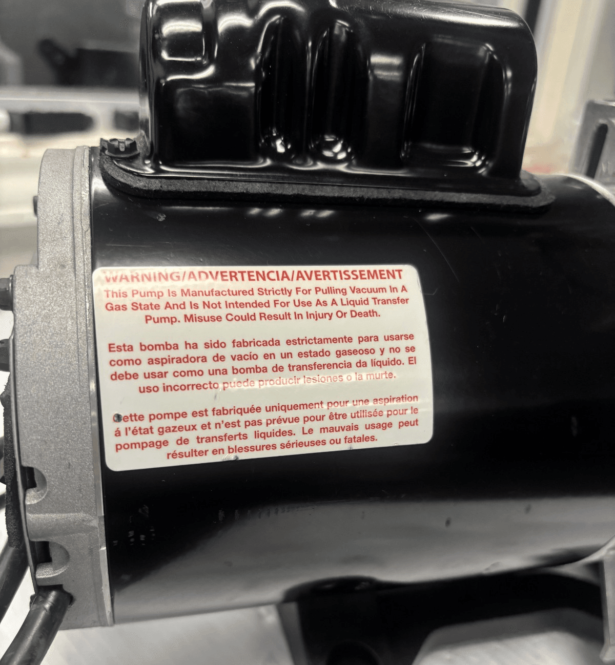 JB Industries DV-142N Platinum 5 CFm Vacuum Pump with vacuum pump oil - Thumbnail 5