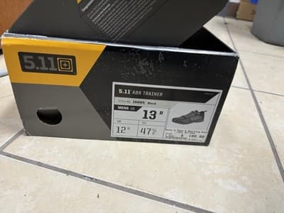 5.11 Tactical Men’s Black ABR Trainer Size 13 Shoes - Thumbnail 11