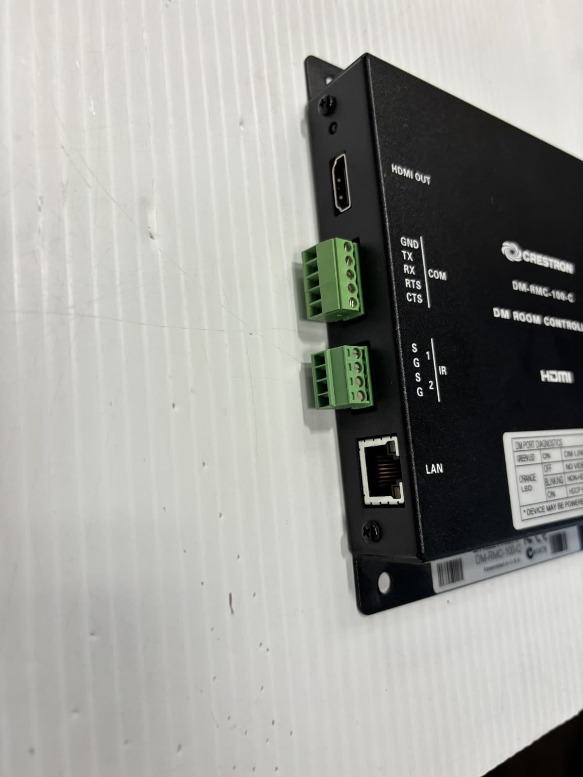 CRESTRON DM-RMC-4KZ-100-C HDMI DM ROOM CONTROLLER 6508077 75-4 - Thumbnail 2