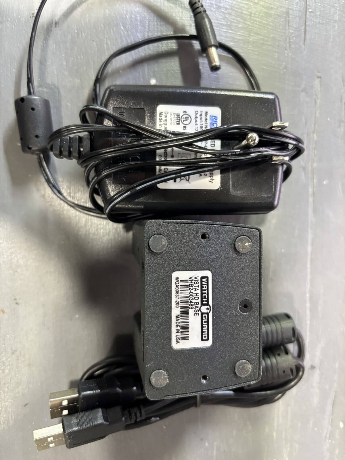 Watch Guard Vista HD Charging Base WGA00537 VHB2 W/ P SUPPLY AND USB - Thumbnail 2