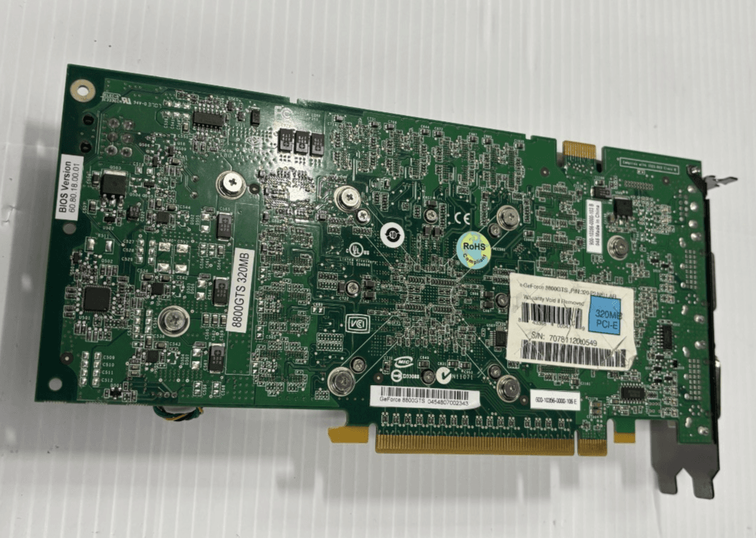 EVGA e-GeForce 8800 GTS 320MB Graphics Card - Thumbnail 7