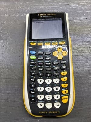 Texas Instruments TI-84 Plus C Silver Edition Calculator - Image 1