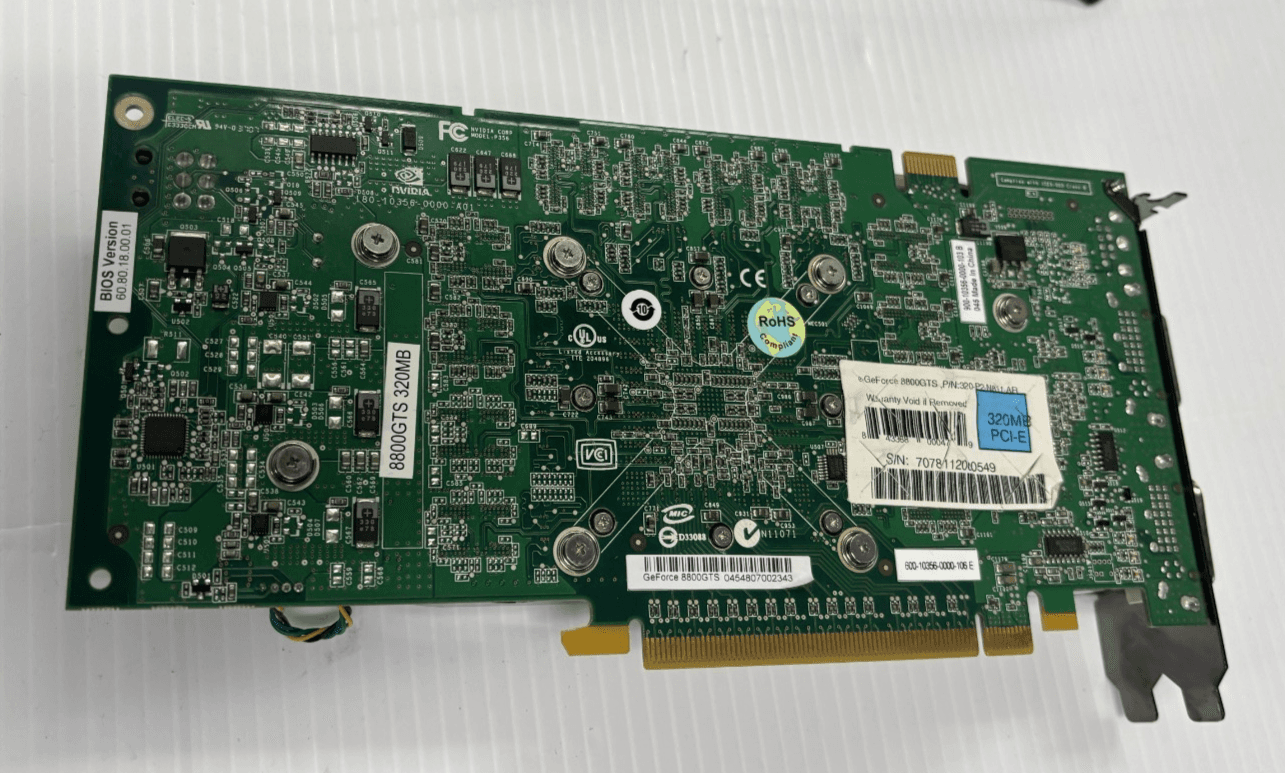 EVGA e-GeForce 8800 GTS 320MB Graphics Card - Thumbnail 8