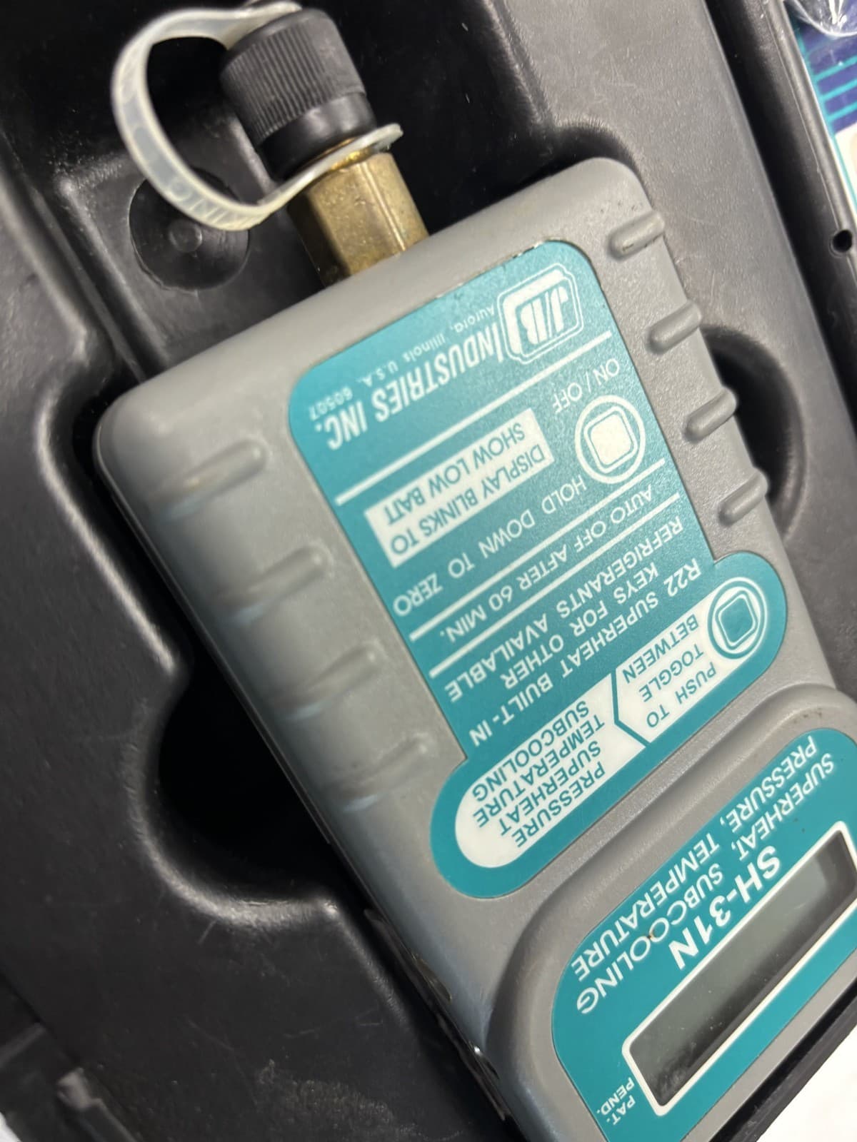 JB Industries SH-35N Superheat-Subcooling Pressure/Temperature Gauge EUC - Thumbnail 3