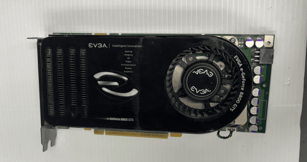 EVGA e-GeForce 8800 GTS 320MB Graphics Card - Image 1