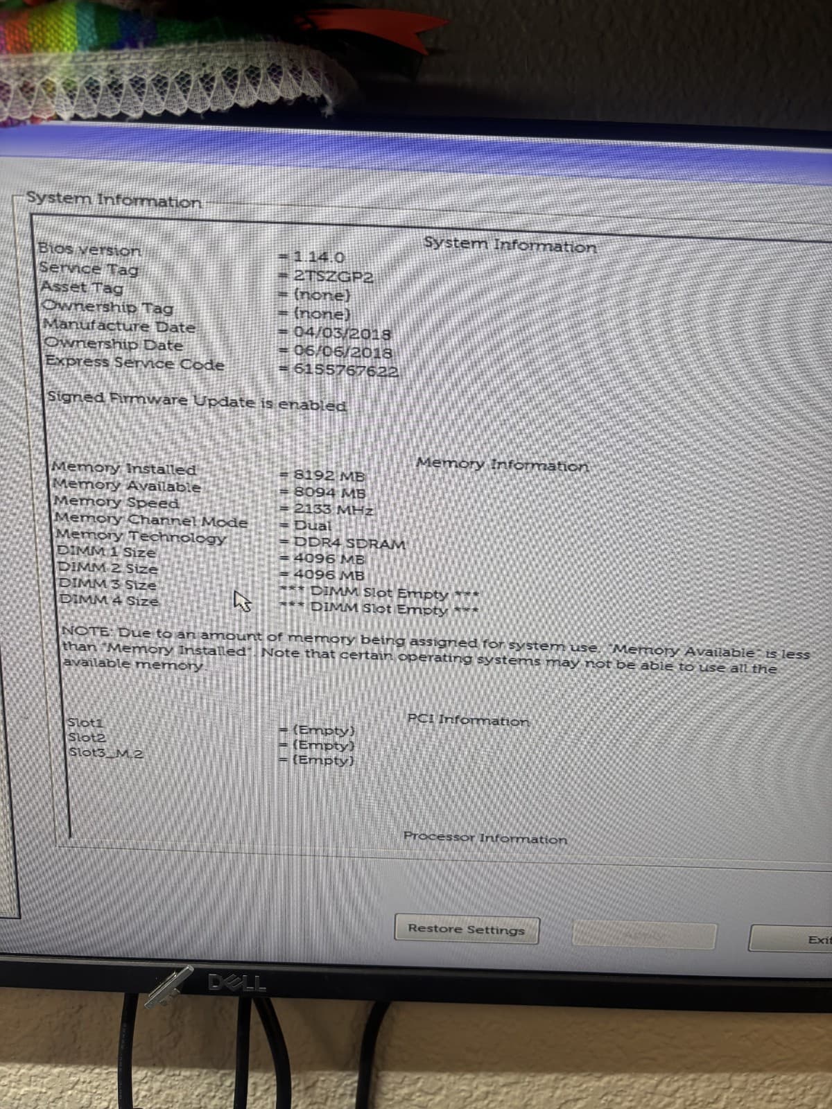 Dell Optiplex 7050 SFF, Intel Core i5-7500, 8GB RAM no hdd or os - Thumbnail 6