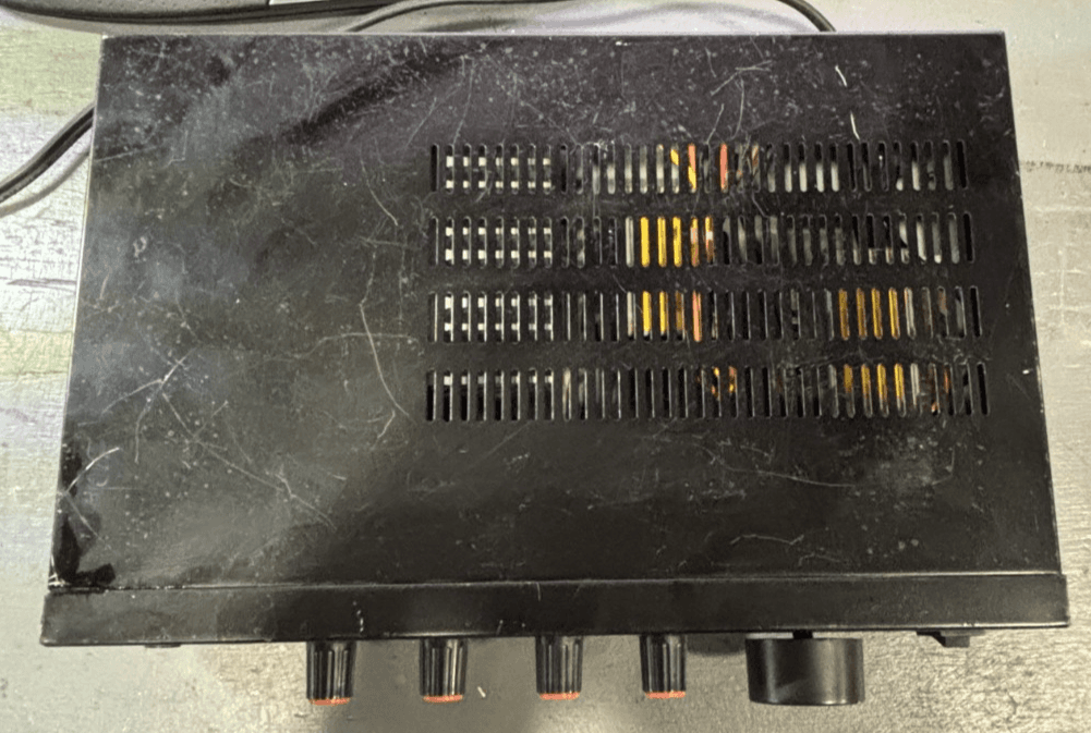 Radio Shack MPA-31 20 Watt PA Amplifier Model No. 32-2041 120V/12V - Thumbnail 3