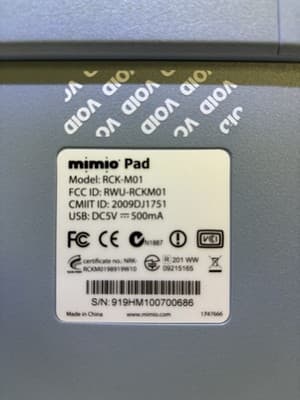 Dymo Mimio Pad RCK-M01 Wireless Interactive Graphic Pen Tablet - Thumbnail 3