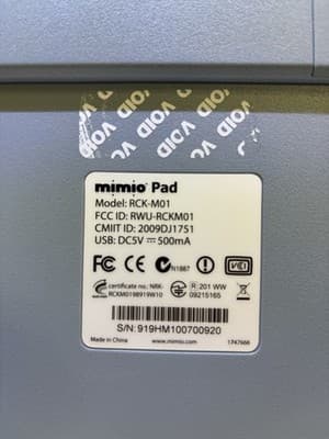 Dymo Mimio Pad RCK-M01 Wireless Interactive Graphic Pen Tablet - Thumbnail 3