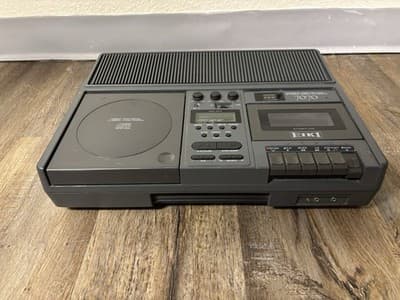 EIKI 8080 Stereo CD Player USB Cassette Tape Recorder / FOR PARTS/AS IS tested - Thumbnail 4