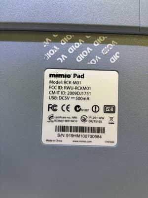 Dymo Mimio Pad RCK-M01 Wireless Interactive Graphic Pen Tablet - Thumbnail 3