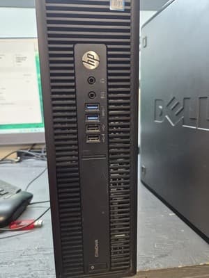 HP EliteDesk 800 G2 SFF i5-6500 8GB RAM 238SSD Desktop Win11 Free Shipping - Image 1