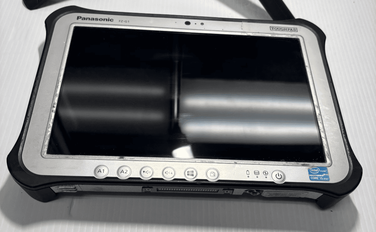 Panasonic FZ-G1 Rugged Toughpad Tablet i5vpro no hdd boots to bios - Image 1