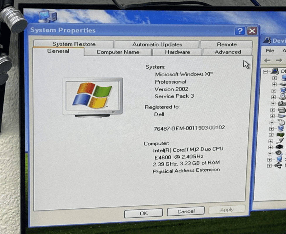 DELL OPTIPLEX 755 windows xp pro sp3 intel core 2 duo 2.4ghz 4gb ram 128ssd - Thumbnail 3