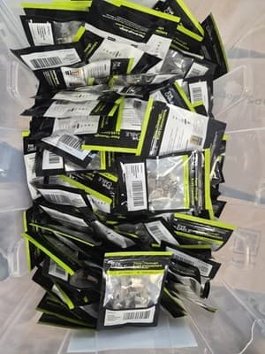 True Cable Cat6/6A Pass Through RJ45 Connectors Shielded 100 PCS - Thumbnail 3