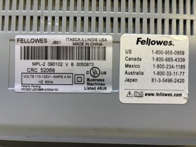 fellowes cosmic 95 laminator - Thumbnail 2