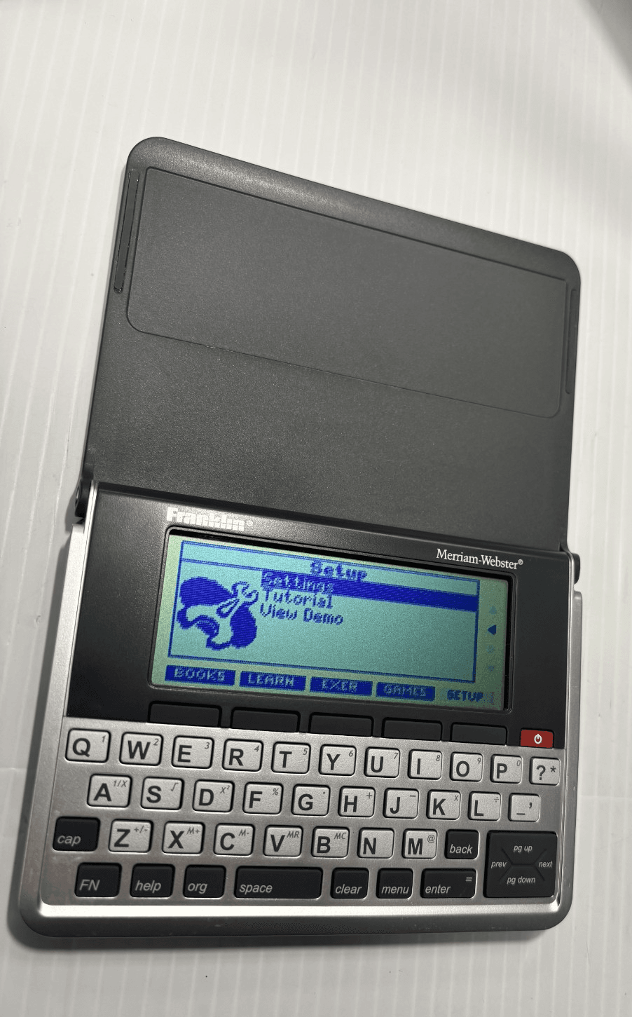 Franklin Merriam Webster Electronic Pocket Dictionary MWD-1490 - Image 1