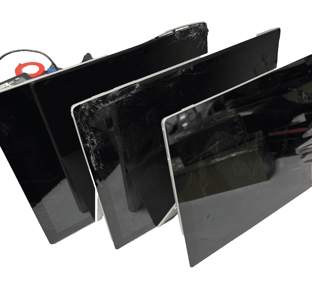 Lot of 3 Microsoft Surface Pro for parts or repair see description - Image 1