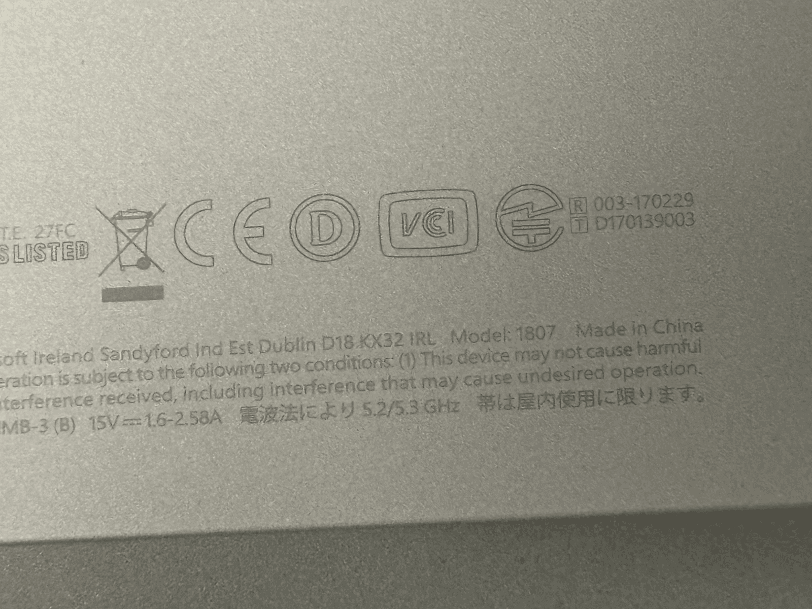 Lot of 3 Microsoft Surface Pro for parts or repair see description - Thumbnail 8