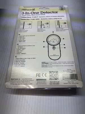 2 NEW Stud Wood Metal Scanner Electric Detector AC Voltage Live Wire Finder Wall - Thumbnail 3