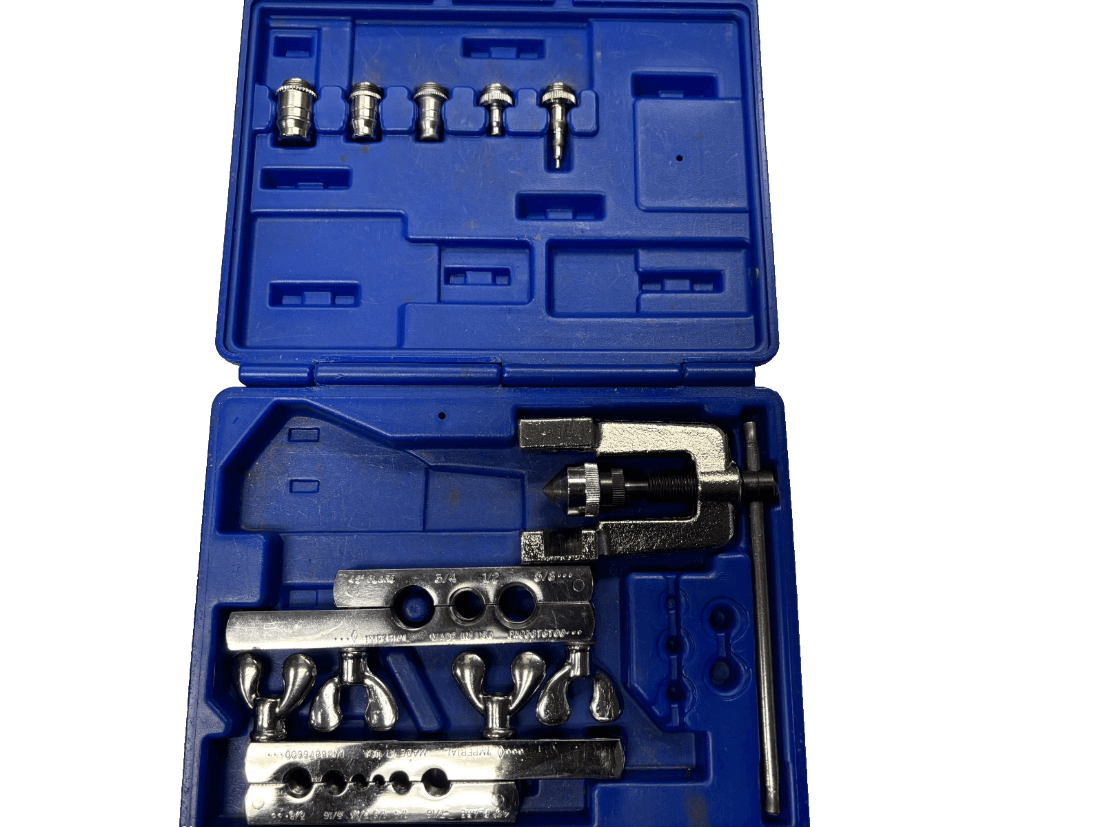 Imperial Flaring Tool Kit 45° Flare Angle for 3/16–5/8 in Pipe Sizes - Thumbnail 2