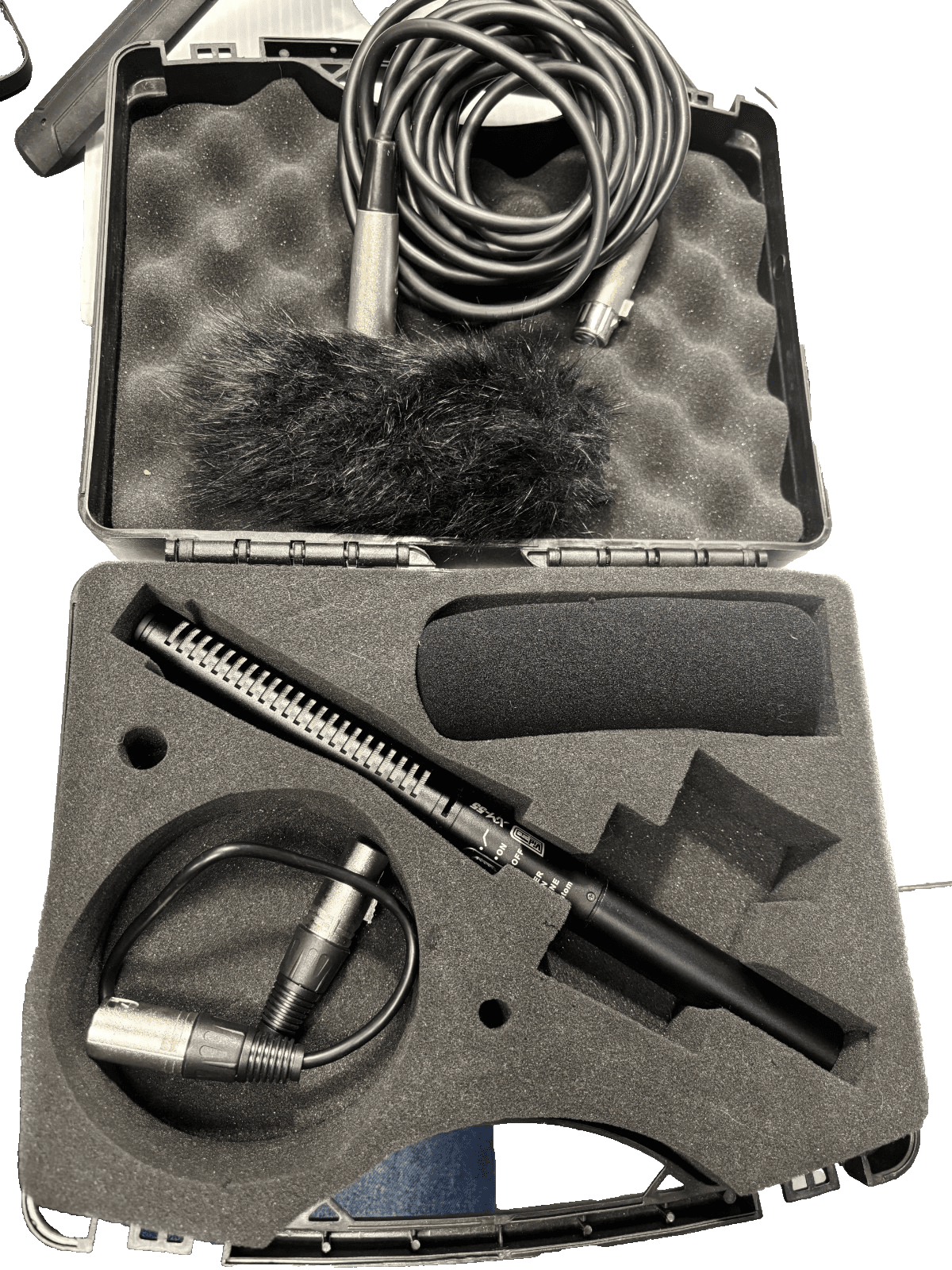 Video shotgun microphone kit – Vidpro XM-55 Condenser Shotgun Microphone - Image 1