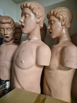 SIMULAIDS BRAD ADULT CPR MANIKIN TORSO NURSING EMT TRAINING 97 - Image 1