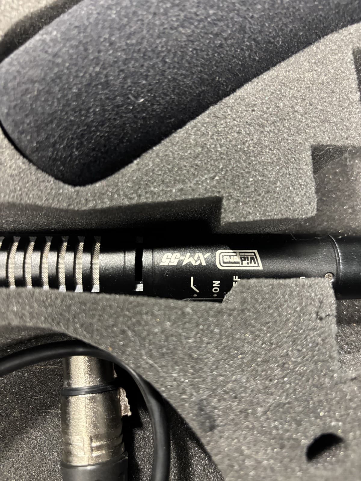 Video shotgun microphone kit – Vidpro XM-55 Condenser Shotgun Microphone - Thumbnail 2