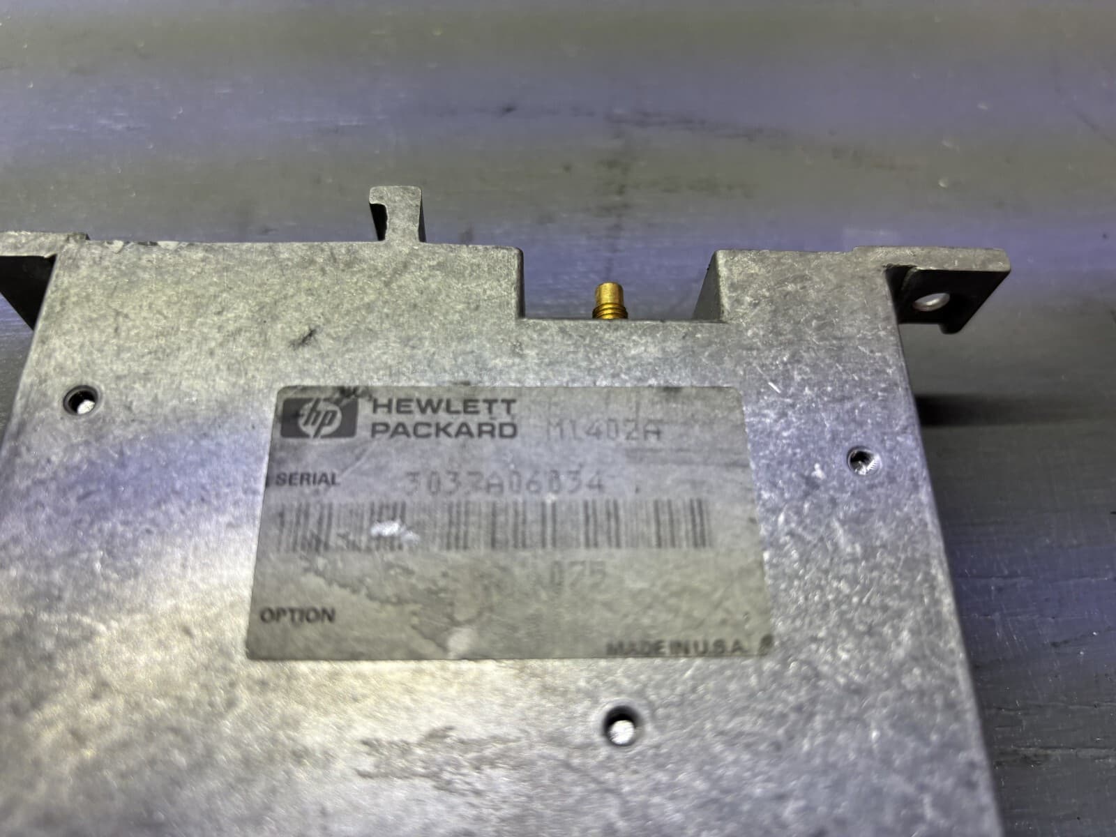 HEWLETT-PACKARD MODULE OPTION 075 AGILENT M1402A CH: 075 TELEMETRY RECEIVER 90DA - Thumbnail 3