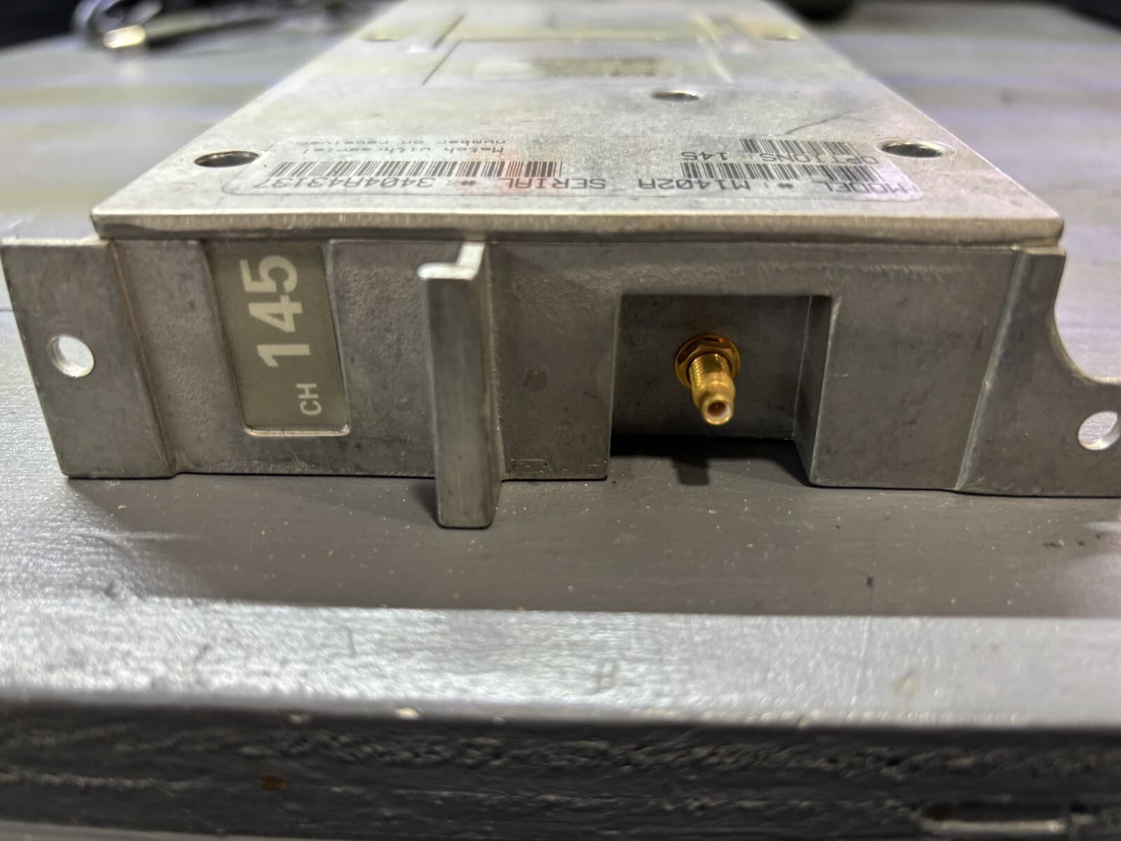 HEWLETT-PACKARD MODULE OPTION 145 AGILENT M1402A CH: 145 TELEMETRY RECEIVER 90DA - Thumbnail 3