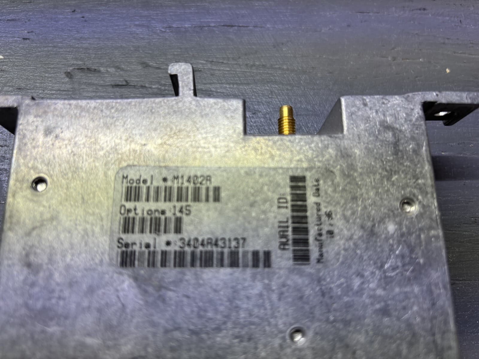 HEWLETT-PACKARD MODULE OPTION 145 AGILENT M1402A CH: 145 TELEMETRY RECEIVER 90DA - Thumbnail 4